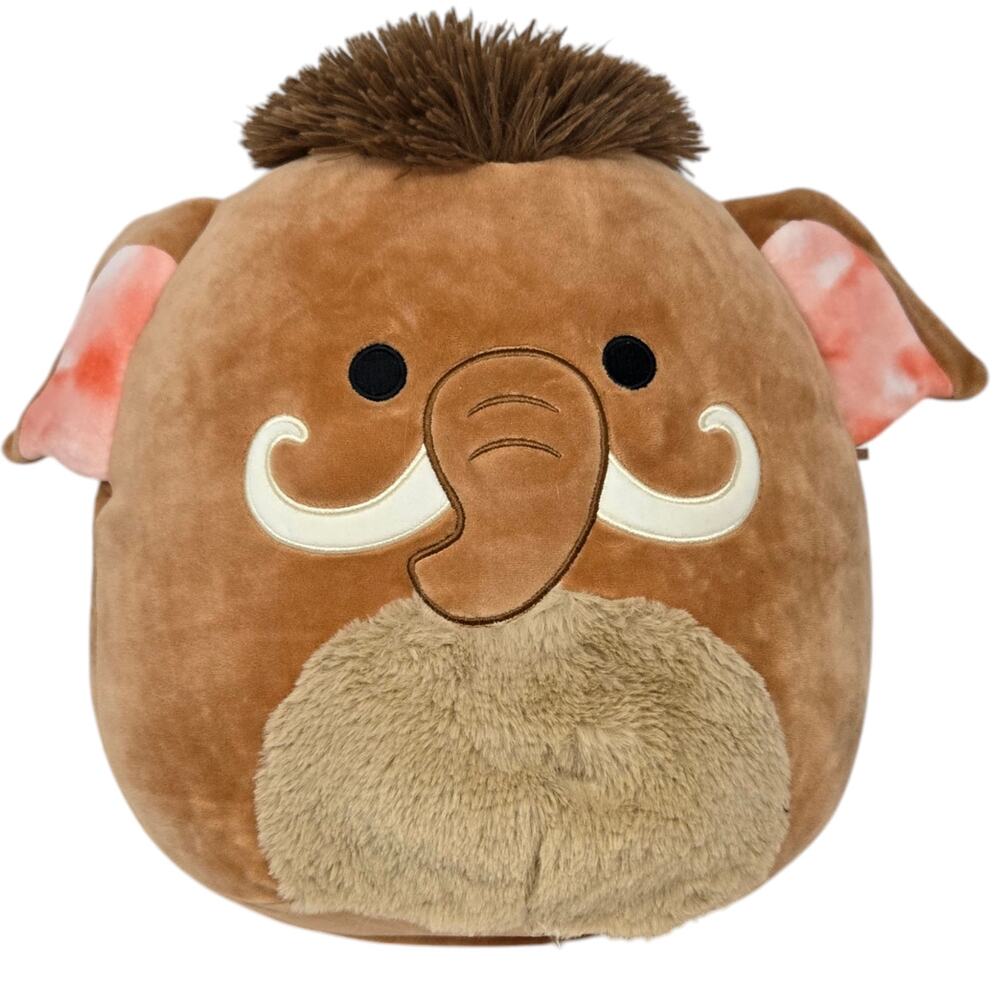 Kellytoy Squishmallow Chienda‎ Woolly Mammoth Stuffed Animal Plush Toy 14"